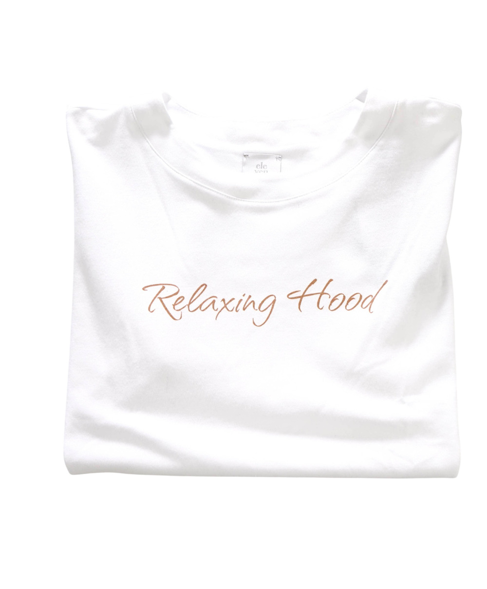 $295 ELEVENTY - White Cotton T-Shirt - S